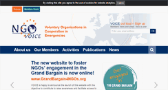 Desktop Screenshot of ngovoice.org