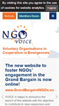 Mobile Screenshot of ngovoice.org